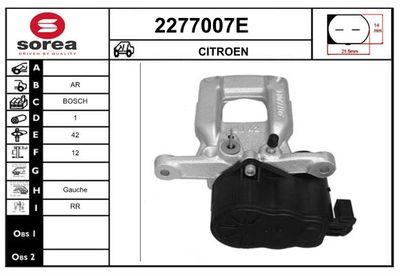 BREMSSATTEL EAI 2277007E