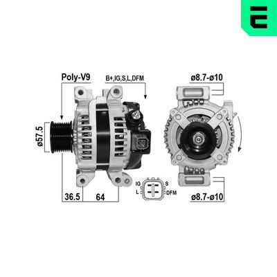 GENERATOR / ALTERNATOR ERA 211064A