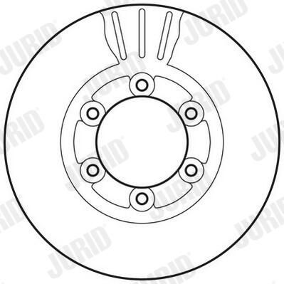 BREMSSCHEIBE JURID 562831JC 1