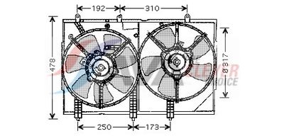 LüFTER MOTORKüHLUNG