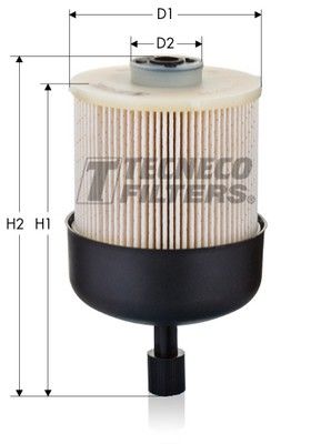 TECNECO FILTERS GS014389E Топливный фильтр  для DACIA  (Дача Логан)