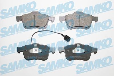 Комплект тормозных колодок, дисковый тормоз SAMKO 5SP1494 для FIAT DOBLO