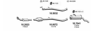 Układ wydechowy ASSO ART3230