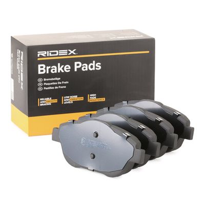 комплект спирачно феродо, дискови спирачки RIDEX 402B0963