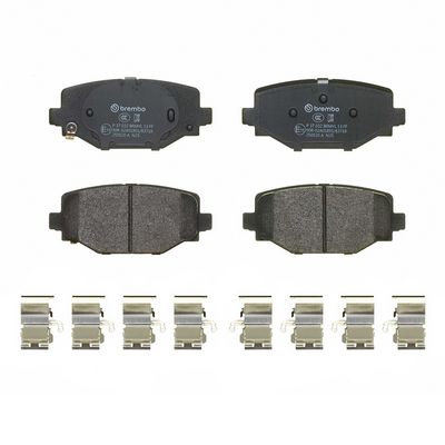 Sada brzdových destiček, kotoučová brzda BREMBO P 37 032