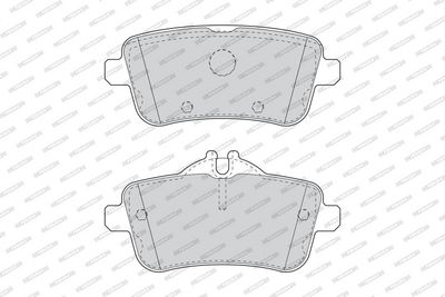 SET PLACUTE FRANA FRANA DISC FERODO FDB4587 1