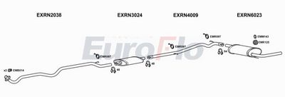 Układ wydechowy EUROFLO RNTRA177001D