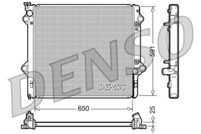 DENSO DRM50046 Крышка радиатора  для TOYOTA LAND CRUISER PRADO (Тойота Ланд круисер прадо)