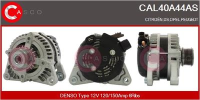 CASCO CAL40A44AS Генератор  для PEUGEOT  (Пежо 301)