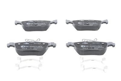 Brake Pad Set, disc brake 13.0460-7354.2