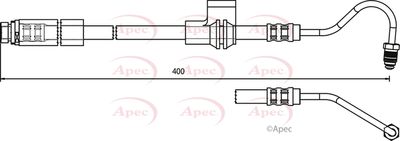 Brake Hose APEC HOS3737