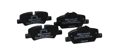 BREMSBELAGSATZ SCHEIBENBREMSE VALEO 302446A 25