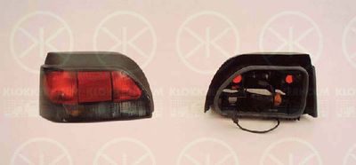 Szkło lampy, lampa tylna zespolona KLOKKERHOLM 60310753