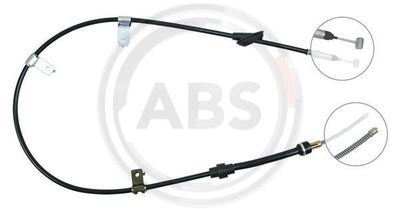 Cięgło, hamulec postojowy A.B.S. K12497