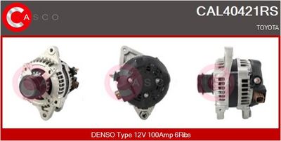 GENERATOR / ALTERNATOR CASCO CAL40421RS