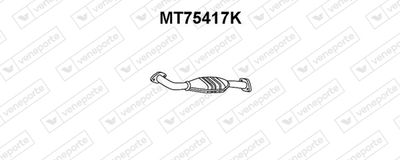 Катализатор VENEPORTE MT75417K для MITSUBISHI PAJERO