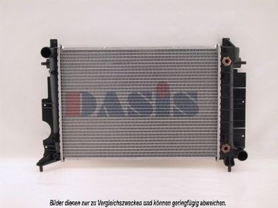 AKS DASIS 190270N Радиатор охлаждения двигателя  для SAAB  (Сааб 900)