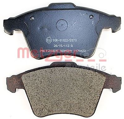 Brake Pad Set, disc brake 1170422