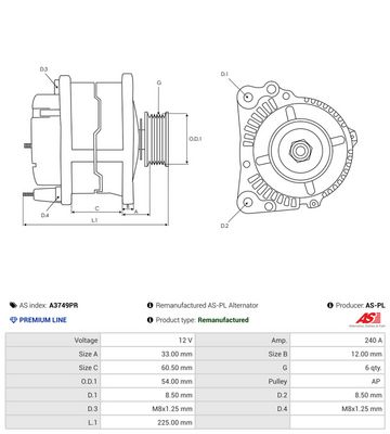 GENERATOR / ALTERNATOR