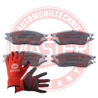 Zestaw klocków hamulcowych, hamulce tarczowe MASTER-SPORT GERMANY 13046156022N-SET-MSP