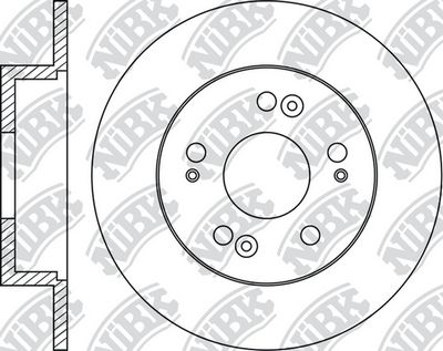 NiBK RN1203 Тормозные диски  для HONDA ACCORD (Хонда Аккорд)