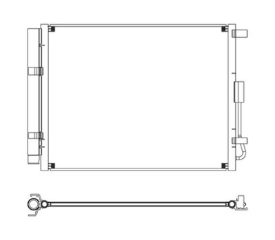 CONDENSATOR CLIMATIZARE WALKER WCD00022 7