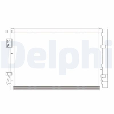 KONDENSATOR KLIMAANLAGE DELPHI CF20414