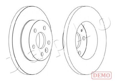 JAPKO 60056C Тормозные диски для HYUNDAI LANTRA II (J-2) 1.5 12V JAPKO 60056C Тормозные диски для HYUNDAI LANTRA II (J-2) 1.5 12V