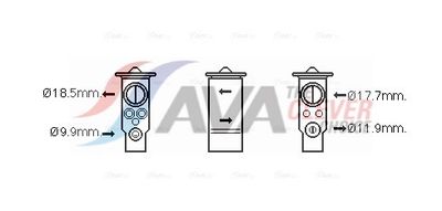 EXPANSIONSVENTIL KLIMAANLAGE