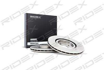 Тормозной диск RIDEX 82B0400 для FIAT QUBO