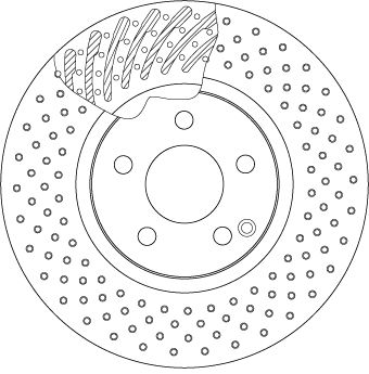 Тормозной диск DF4862S