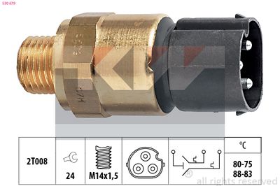 COMUTATOR TEMPERATURA VENTILATOR RADIATOR KW 550679