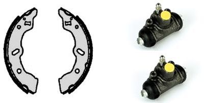 BREMBO H 49 005 Ремкомплект барабанных колодок  для MAZDA 121 II (DB) 1.3 i 16V
