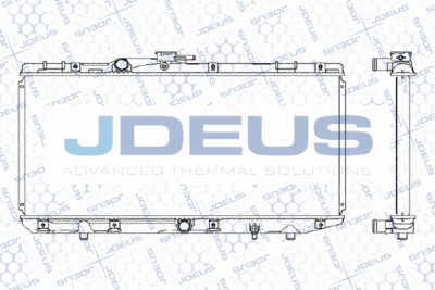 Радиатор, охлаждение двигателя JDEUS M-0280200 для TOYOTA STARLET