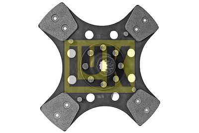 Koppelingsplaat/plaat keramiek (280mm aantal peddels: 4)