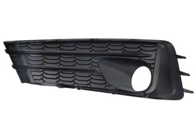 Voorbumper afdekking Voor Rechts (met dagrijlichten gaten, plastic, zwart) past: SUBARU IMPREZA GK, GT 01.20-12.22