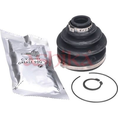 Faltenbalgsatz, Antriebswelle