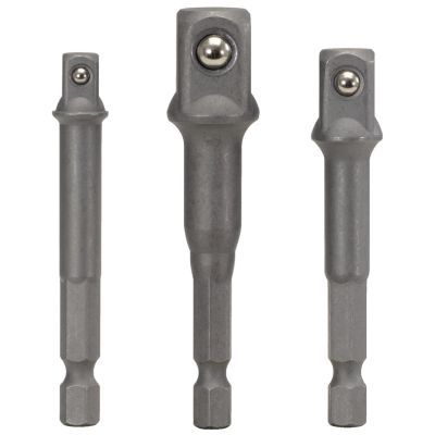 Ks Tools - súprava štvorhranných adaptérov, 1/4" 3ks