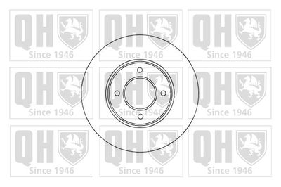QUINTON HAZELL BDC1018 Тормозные диски  для FORD ESCORT I Turnier (ADH) 1100