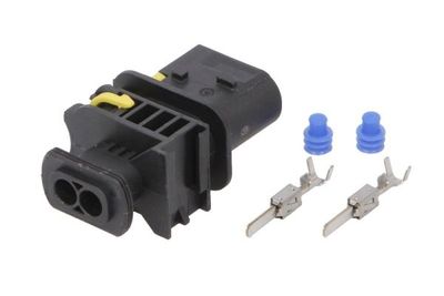 Draadstekker (aantal pinnen: 2, HDSCS, (EN) no connectors)