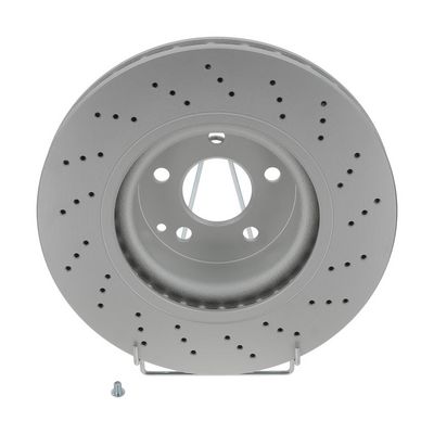 Brake disc Voor Links/Rechts past: MERCEDES C (W203), CLS (C219), S (C215), S (W220, V220) 1.8-5.8 10.98-12.10
