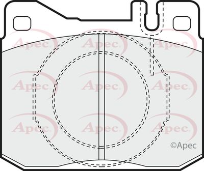 Brake Pad Set APEC PAD340