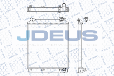 JDEUS M-0040040 Радиатор охлаждения двигателя для AUDI A8 D2 (4D2, 4D8)