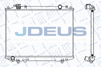 Радиатор, охлаждение двигателя JDEUS 012M19 для MAZDA BT-50