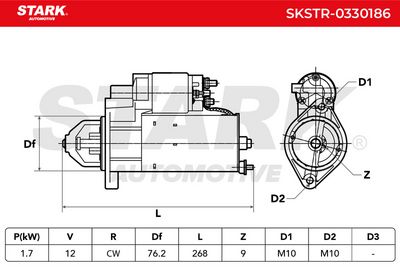 стартер STARK SKSTR-0330186