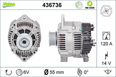 Alternator VALEO 436736