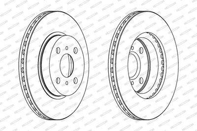 DISC FRANA FERODO DDF794C 1