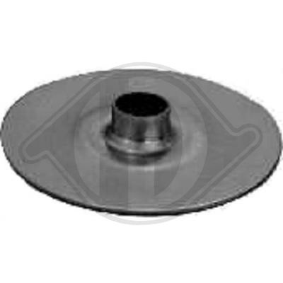 DIEDERICHS 9322850 Пружина подвески  для OPEL CORSA B (S93) 1.4 i (F08, F68, M68)