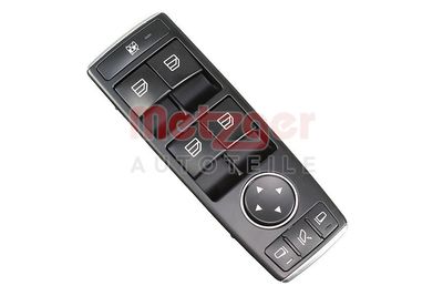 Przełącznik, podnośnik szyby METZGER AUTOTEILE 09161001