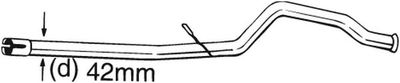 Zestaw naprawczy (rurowy), katalizator BOSAL 889-183